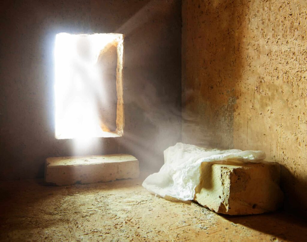 Tomb of Jesus, Christ Is Risen, Easter