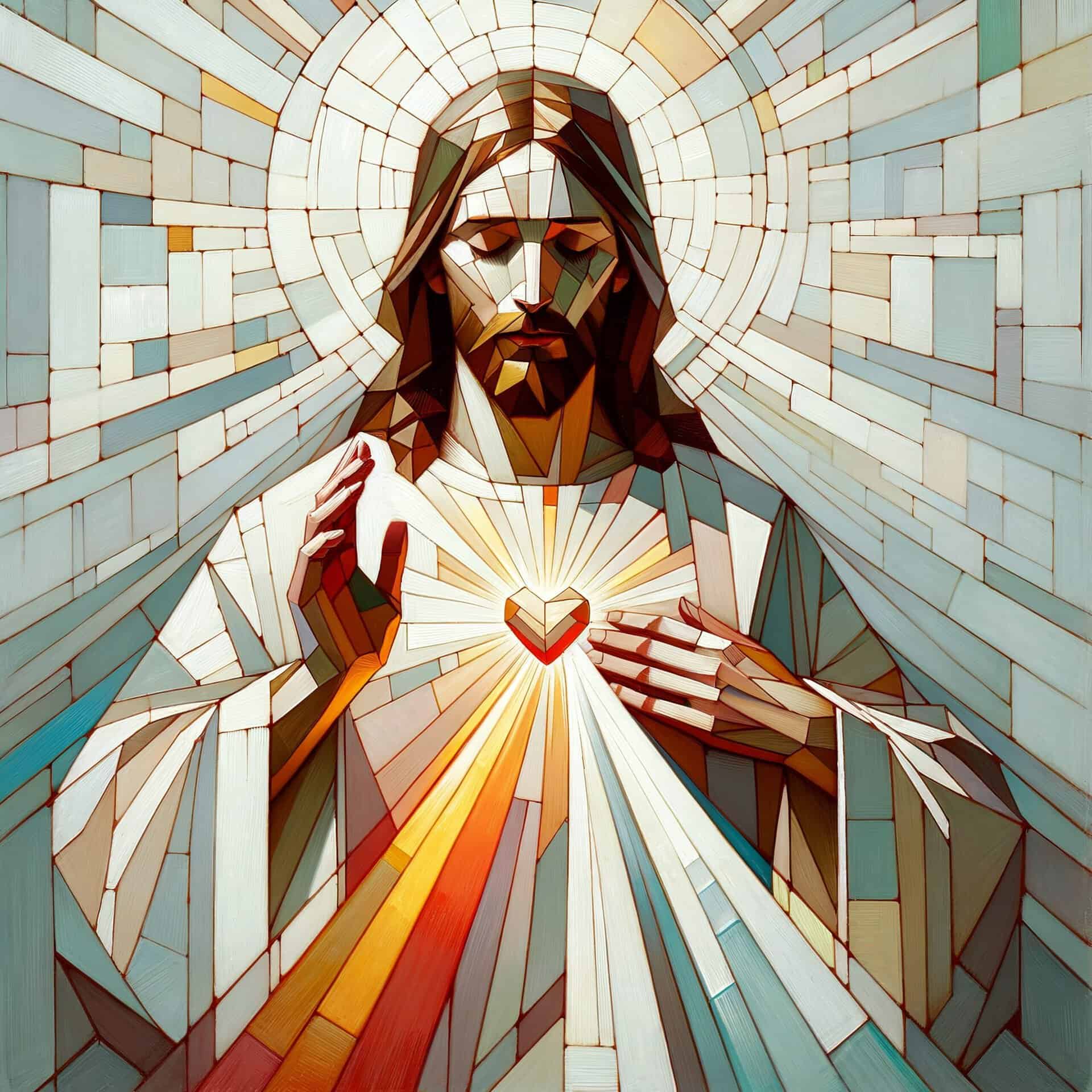 Divine Mercy (Jesus I Trust You) With Rays of Light