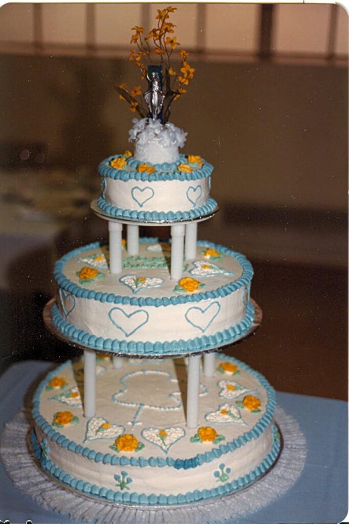 Sr. Elma, the talented pastry chef