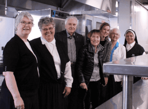 With help from generous benefactors, the Sisters remodeled their kitchen.