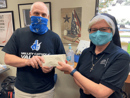 Funds donated by SSMO to help with the Santiam Canyon fires