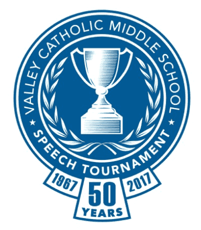 Valley Catholic Middle School's 50th speech tournament