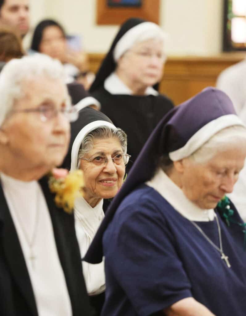 Sr. benardette at jubilee mass 2025