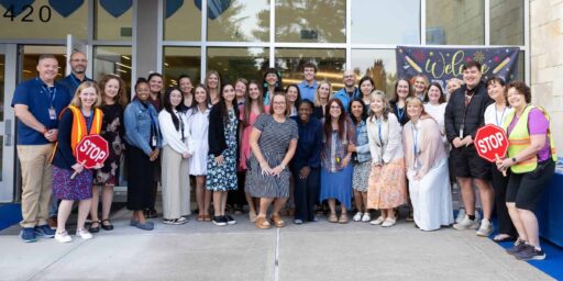 Valley Catholic Elementary School first day of school 2025