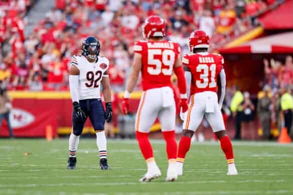 Daniel hardy lines up vs. kc