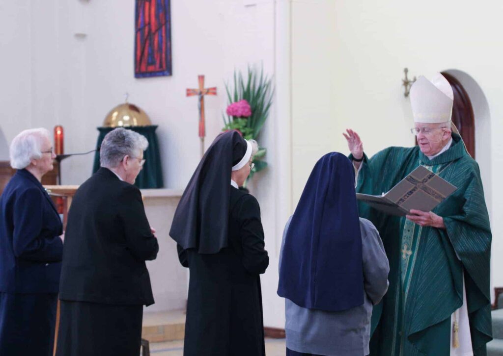 Leadership team blessed at the installation mass scaled