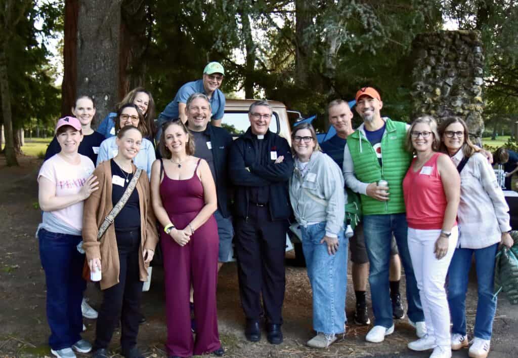Class of 1995 at alumni tailgate