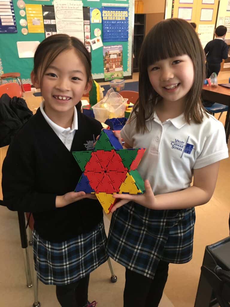 Morgan and Zora at VCES