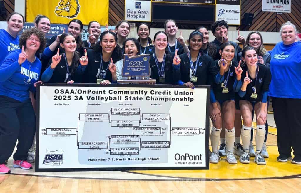 Valiant Volleyball state championship