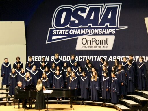 VCHS Choir at state championships