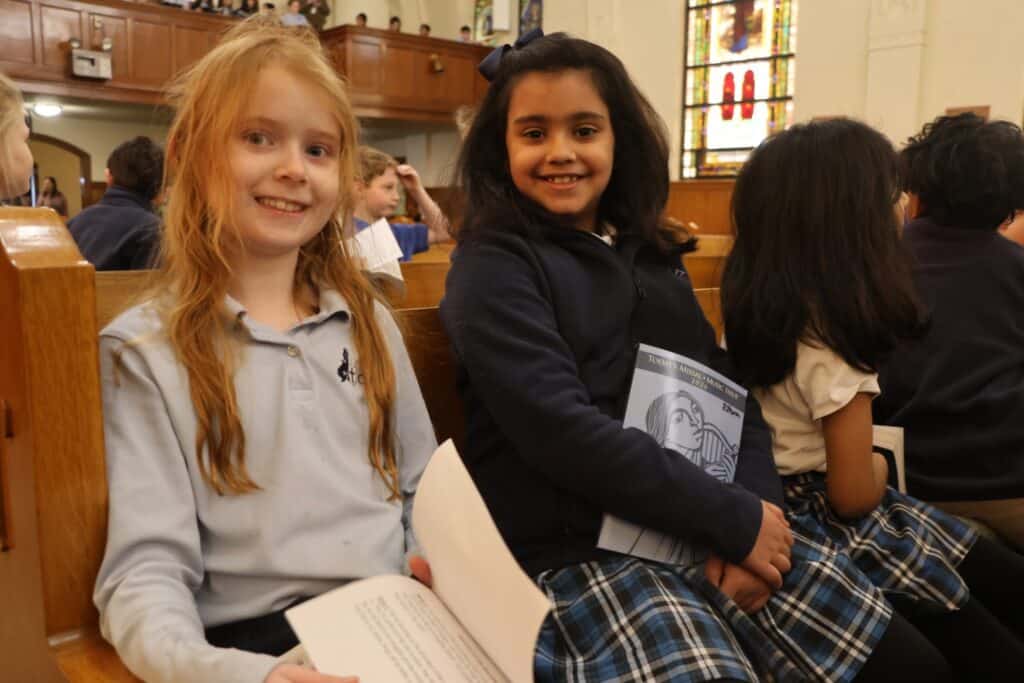 VCES students at the VCES Heritage Mass