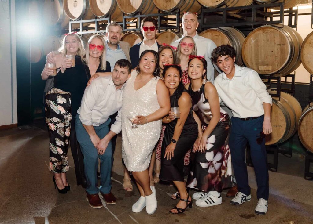 Ruby Veniegas wedding reception