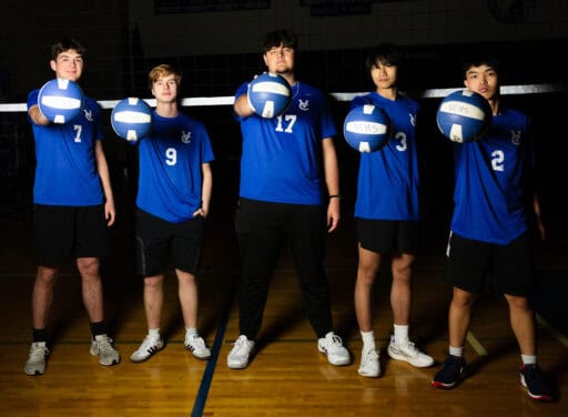 Boys Volleyball Team Photo