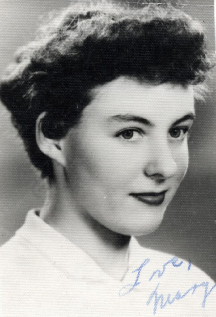 Sr ruth SMV graduation photo 1956