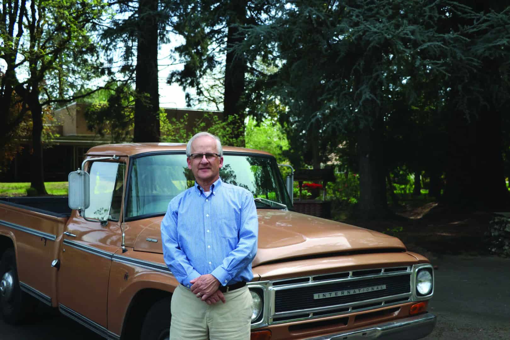 John with his truck