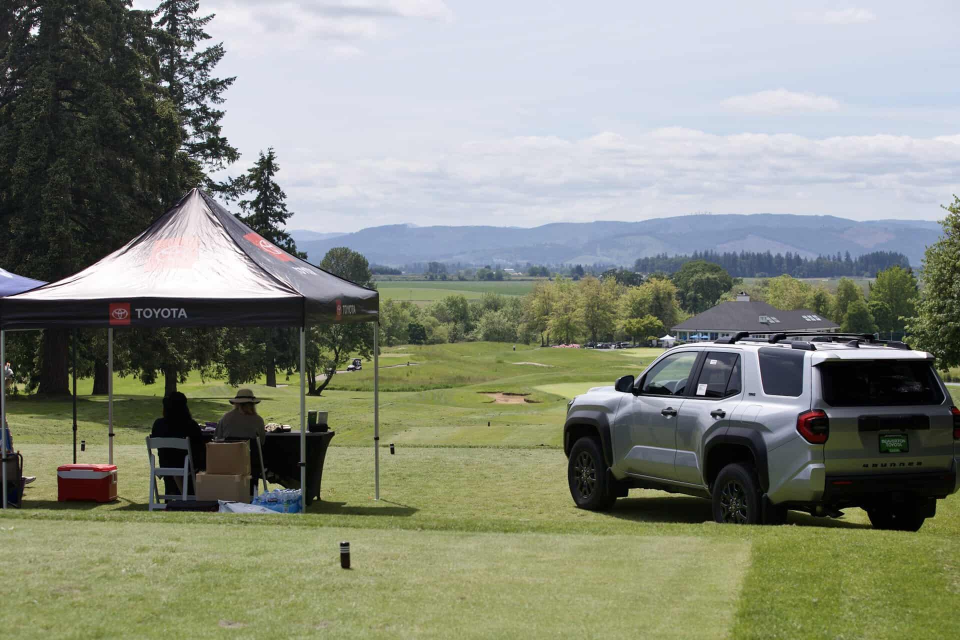 Beaverton Toyota offers a 4-runner at Golf tournament