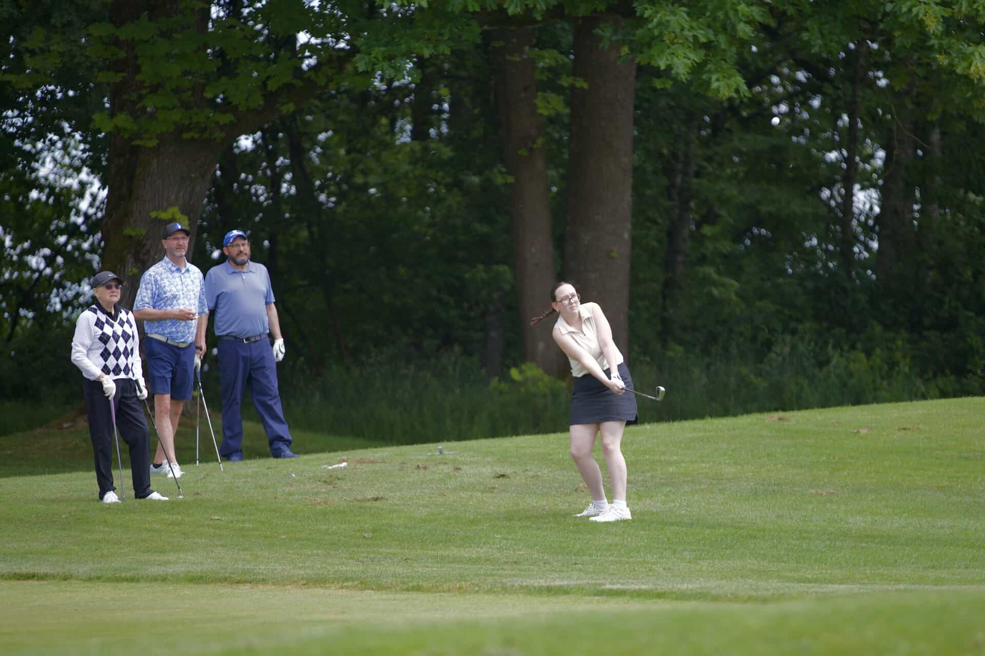 Great golf approach