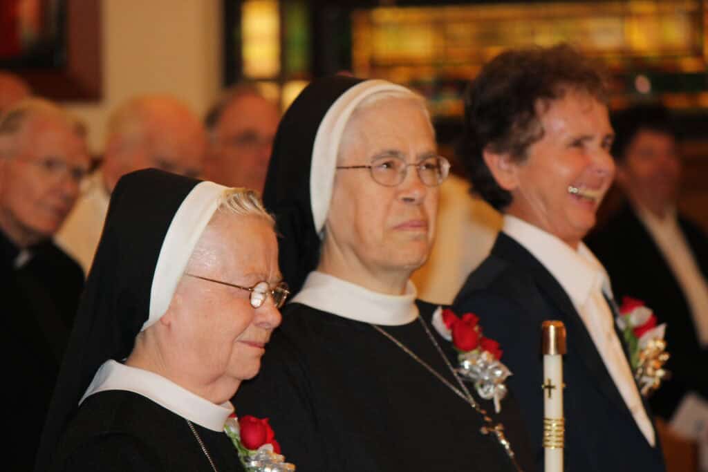 Sr anne vandecoevering at 60h jubilee