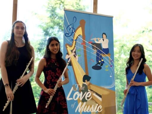 Music school students at Reser