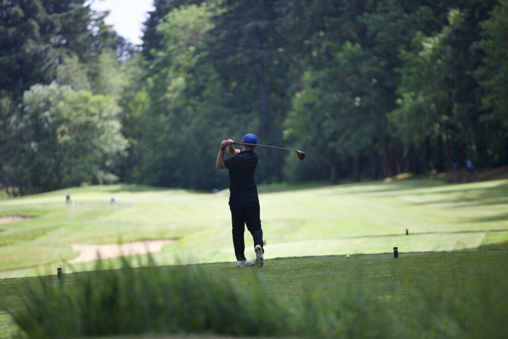 Teeing off
