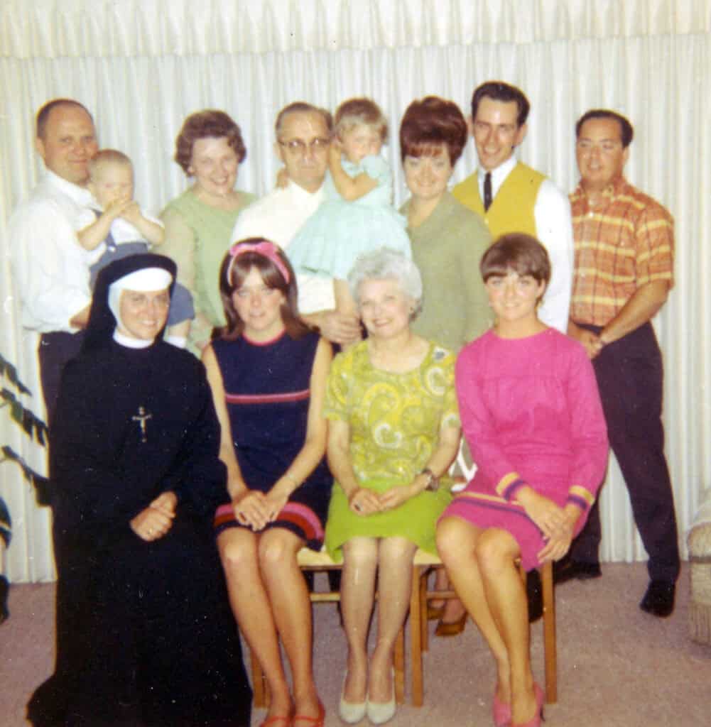 Sr. Marianne Giesel with her family
